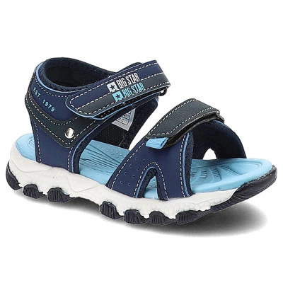 Sandály BIG STAR - JJ374218 Granat