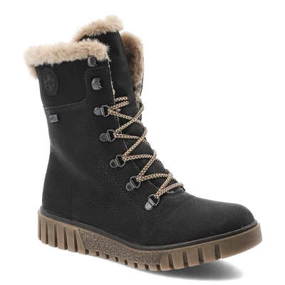 Kotníková Obuv RIEKER - Y3424-00 Black