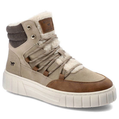 Boty MUSTANG - 1446-601-318 Beżowe 51C0024