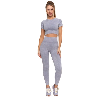 Souprava Top A Legíny MORAJ - Top BD1900-508+Legginsy RDL2200-013 Grey