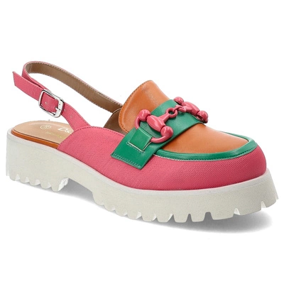 Sandály S.BARSKI - MR38-656 Oranžové