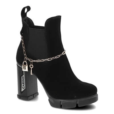 Boty CARINII - B8482_-H20-000-000-E36 Czarny