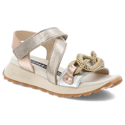 Sandály HISPANITAS - CHV253964 Boleromet-V25 Silver Boleromet-V25 Cava