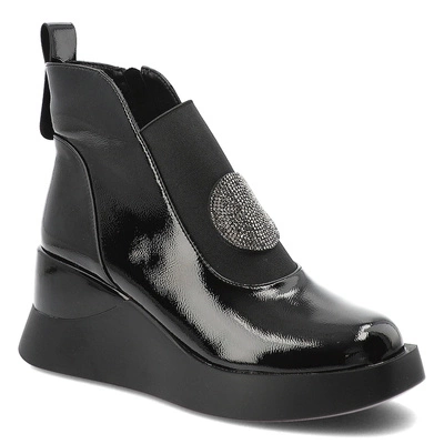 Kotníková Obuv S.BARSKI - MR52-104 Black