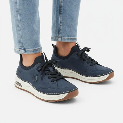 Polobotky RIEKER - 44562-14 Blue