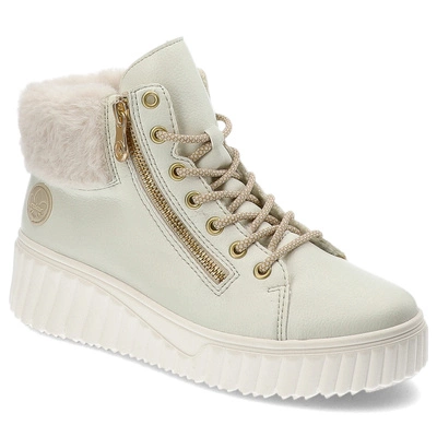 Boty RIEKER - N2506-81 White