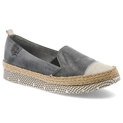 Espadrilky MACIEJKA - 03578-20/00-5 Ciemny popiel