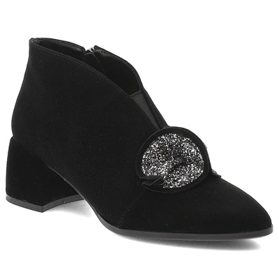 Kotníková Obuv S.BARSKI - MR52-182 Black/Silver
