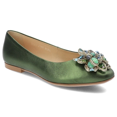 Balerínky ARMODO - 2700 Zelené