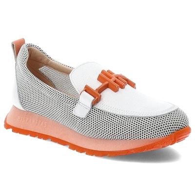 Polobotky HISPANITAS - HV253919 Melbourne-V25 White Cervo-V25 Coral