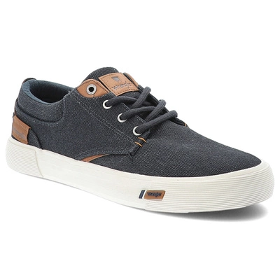 Plátěnky WRANGLER - Valley City C Men Low 20251028.27F Dark Denim