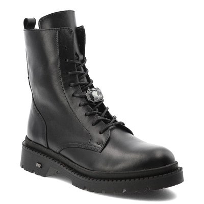 Kotníková Obuv KARINO - 4841/076-F Czarny/Lico