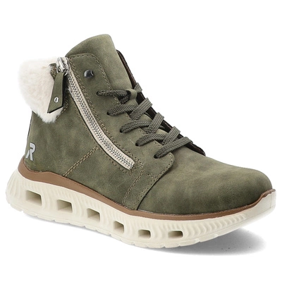 Kotníková Obuv RIEKER - M6014-54 Green
