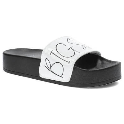 Pantofle BIG STAR - JJ274A275 Czarny/Biały