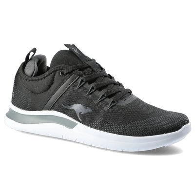 Tenisky KANGAROOS - 39136 000 5003 Jet Black/Steel Grey