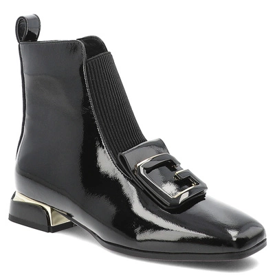 Kotníková Obuv S.BARSKI - MR52-126 Black
