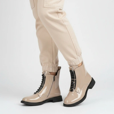 Kotníková Obuv S.BARSKI - MR52-108 Beige