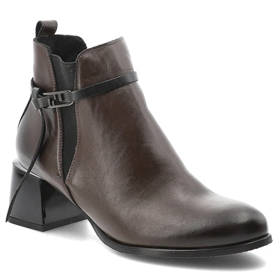 Kotníková Obuv ARMODO - 60436 S.Czekolada+Cn