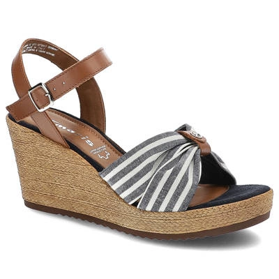 Sandály TAMARIS - 1-28346-28 483 Cuoio/Stripes