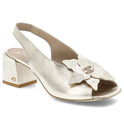 Sandály CHEBELLO - 4385/K_-046-000-PSK-S182 Złoty