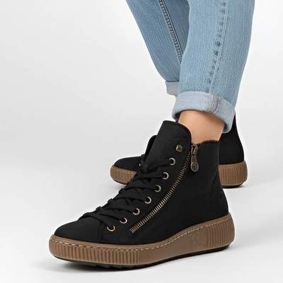 Kotníková Obuv RIEKER - Z6610-00 Black