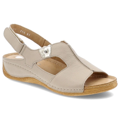 Sandály ARMODO - 5-0774-087 Vanilia Verona/Złoto