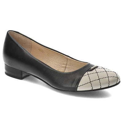 Polobotky LIBERO - 4490 Czarny/Beż 63/8