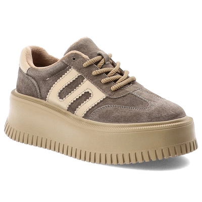 Tenisky FILIPPO - DP7111/25 TP Taupe