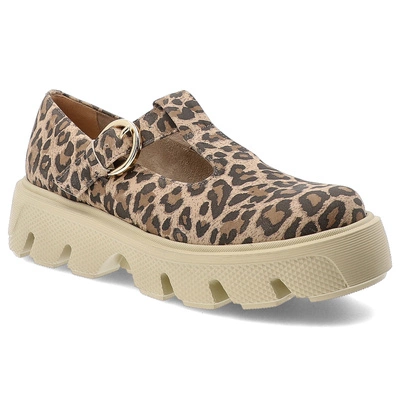 Polobotky ARMODO - 20183 Lampart Beż