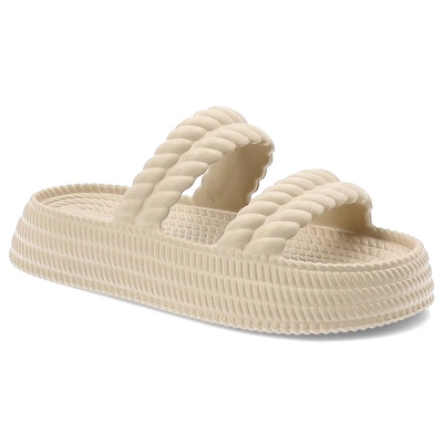 Pantofle S.BARSKI - ZK51-001 Beige