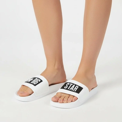 Pantofle BIG STAR - DD274A264 Biały