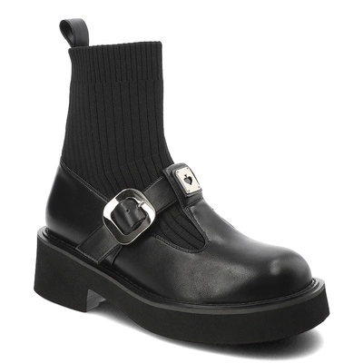 Botki S.BARSKI - MR880-075 Black