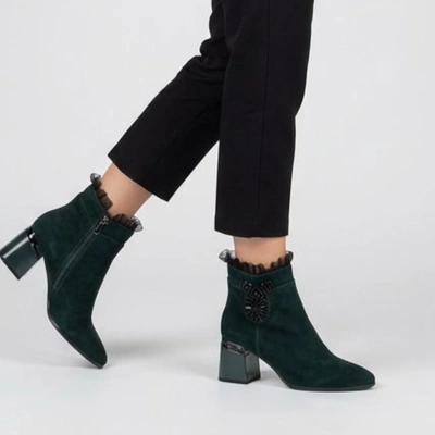 Kotníková Obuv S.BARSKI - MR52-127 Green