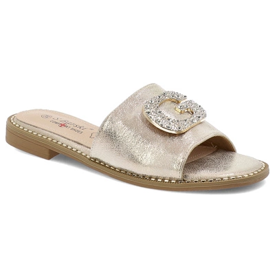 Pantofle S.BARSKI - KV51-088 Lt.Gold