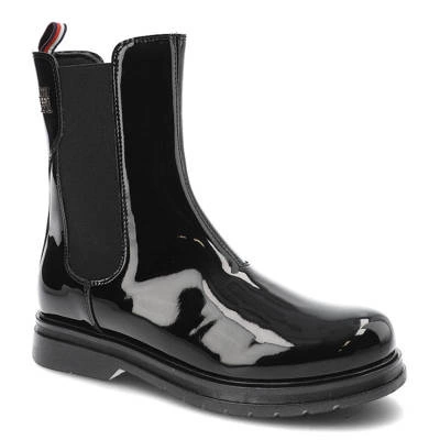 Boty TOMMY HILFIGER - T4A5-32408-0775999-Chelsea Boot Black 999