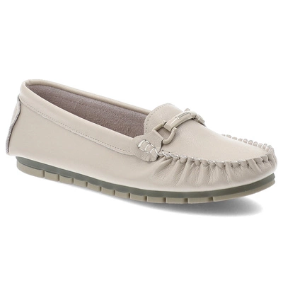 Mokasíny S.BARSKI - LR51-547 Beige