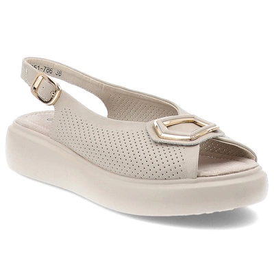Sandály S.BARSKI - LR51-786 Beige