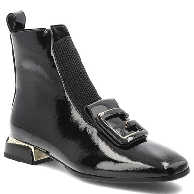 Kotníková Obuv S.BARSKI - MR52-216 Black