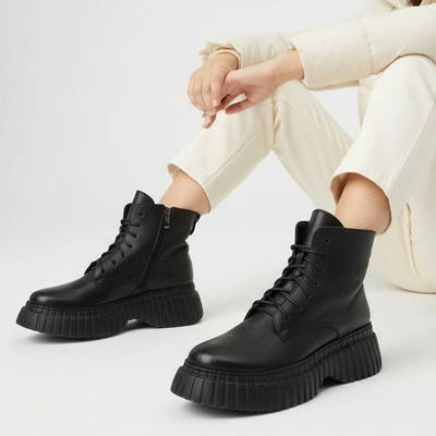 Boty ARMODO - 60463 V.Czarny+Cn.