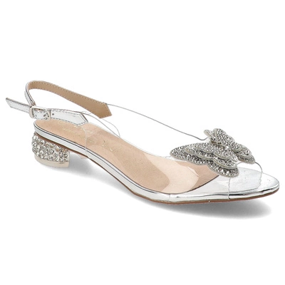 Sandály S.BARSKI - MR38-388 Stříbrné