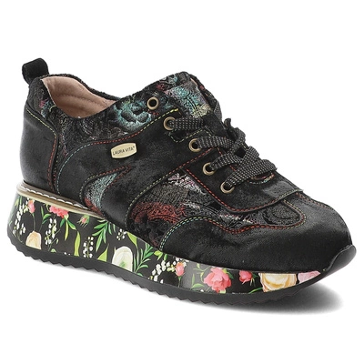 Tenisky LAURA VITA - Delphine 16 SL6006-16 Noir