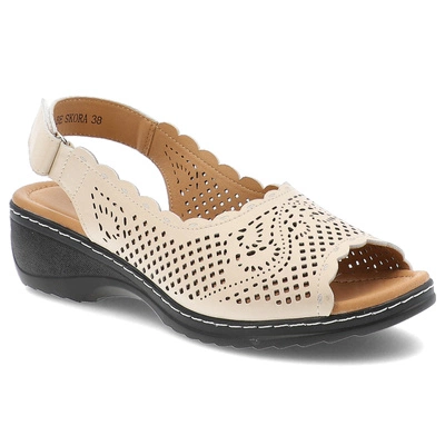 Sandály VINCEZA - 66738 BE Beżowy