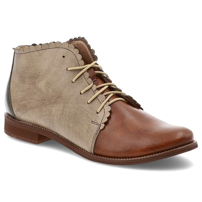 Kotníková Obuv ARMODO - 4078/Hogl S Brąz/Kawa/Oliwka