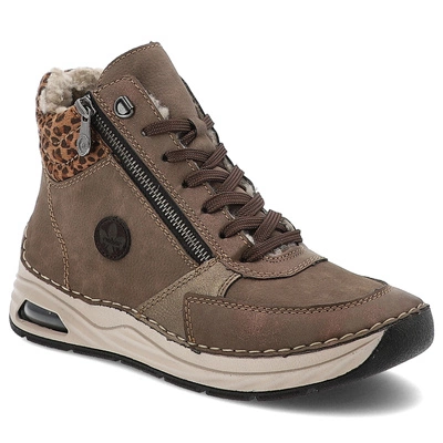 Kotníková Obuv RIEKER - 44565-25 Brown