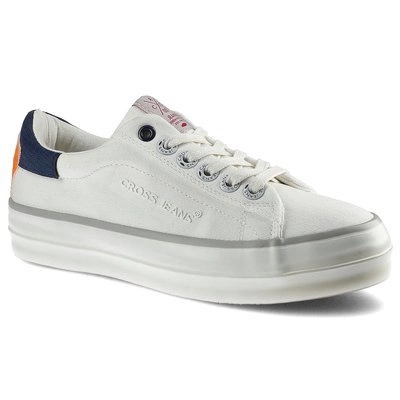 Plátěnky CROSS JEANS - FF2R4080C Biały