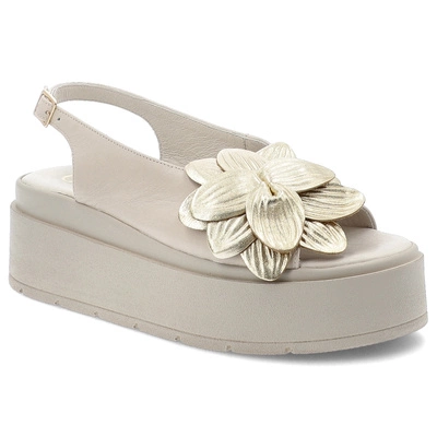 Sandály CHEBELLO - 4645_-513-000-PSK-S370 Beżowy Jasny