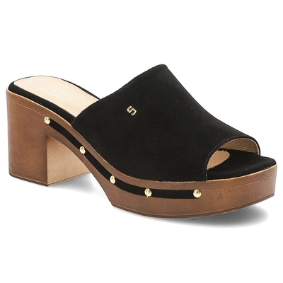 Pantofle SIMEN - 6844A K.W.Nero