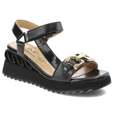 Sandály S.BARSKI - CR954 Černé