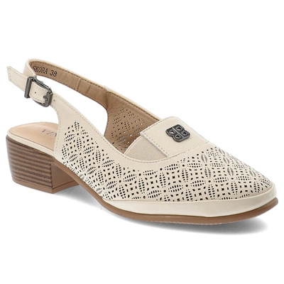 Sandály VINCEZA - 66753 BE Beżowy