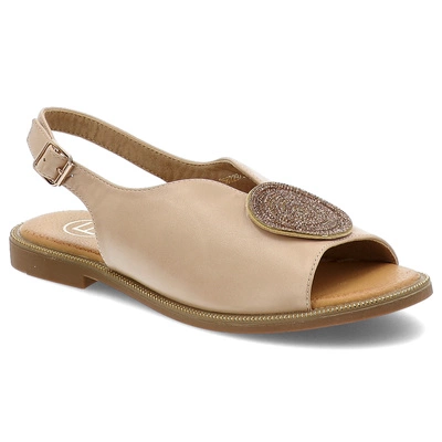 Sandály FILIPPO - DS6229/25 BE Beżowy